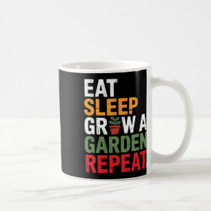 Mug Mangez Jeu de Sommeil Croissance Un Jardin Répéter