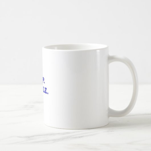 Mug Mangez la hâte de sommeil (Droite)