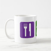 Mug Mangez la natation de sommeil (Gauche)