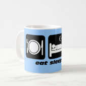 Mug mangez la rangée de sommeil (Devant gauche)