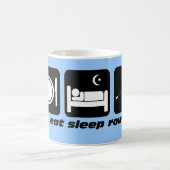 Mug mangez la rangée de sommeil (Centre)