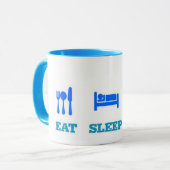 Mug Mangez le bip de sommeil (Devant gauche)