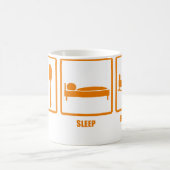 Mug Mangez le Bobsleigh de sommeil (Centre)