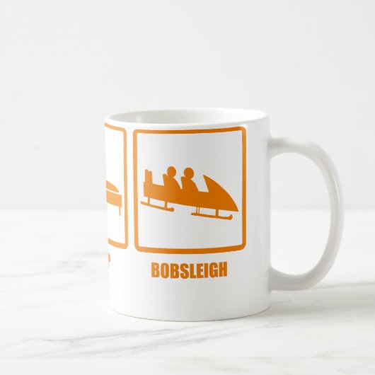 Mug Mangez le Bobsleigh de sommeil (Droite)