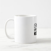 Mug Mangez le code de sommeil Répéter le code de codag (Gauche)