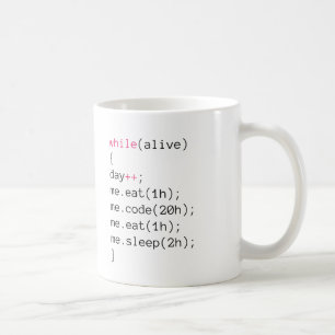 Mug mangez le CODE mangent le sommeil