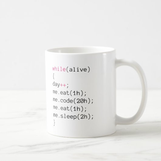 Mug mangez le CODE mangent le sommeil (Droite)