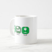 Mug Mangez le golf de sommeil (Devant gauche)