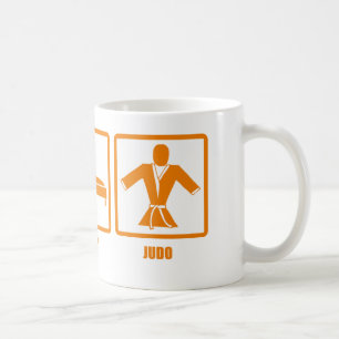 Mug Mangez le judo de sommeil
