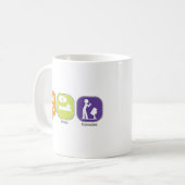 Mug Mangez le karaoke de sommeil (Devant gauche)