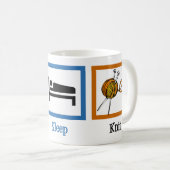 Mug Mangez le Knit de sommeil (Devant droit)