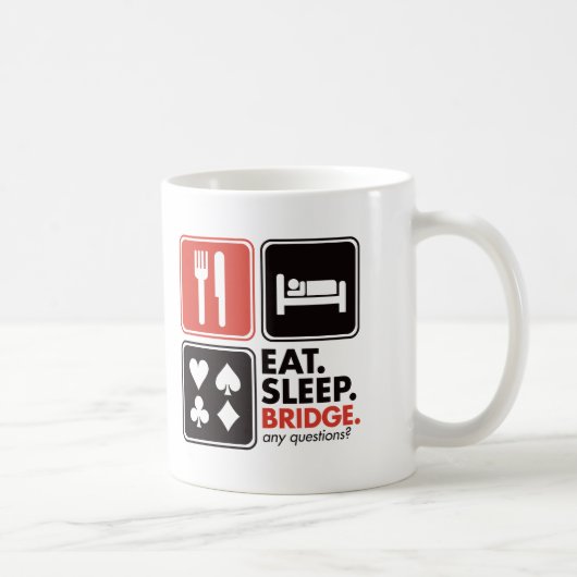 Mug Mangez le pont de sommeil (Droite)
