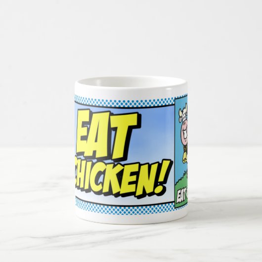 Mug Mangez le poulet ! (Centre)