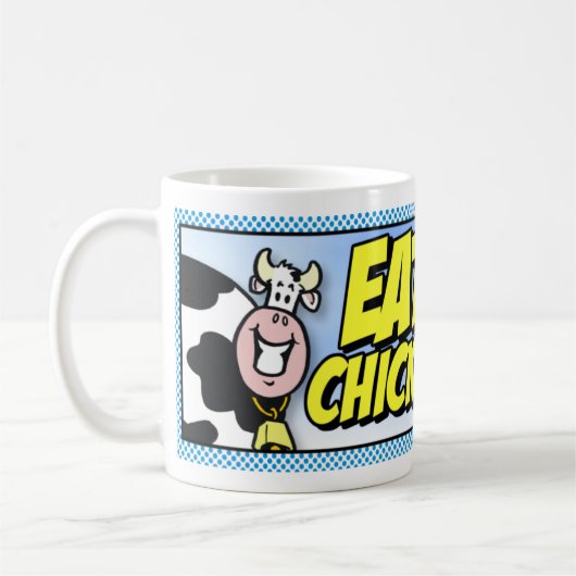 Mug Mangez le poulet ! (Gauche)