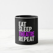 Mug Mangez le sommeil après la répétition Acteur Acteu (Centre)
