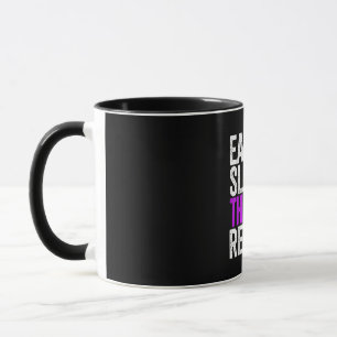 Mug Mangez le sommeil après la répétition Acteur Acteu