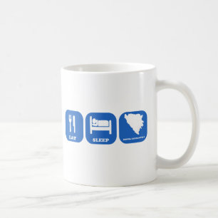 Mug Mangez le sommeil Bosnie-Herzégovine