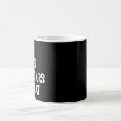 Mug Mangez le sommeil Fixer les voitures Répéter Funny (Centre)