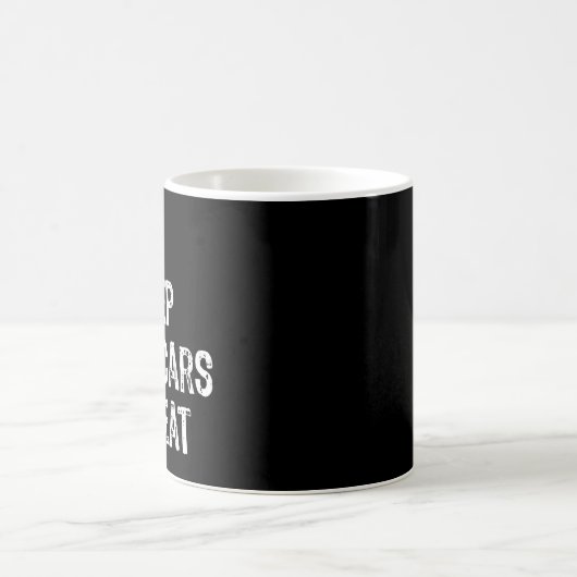 Mug Mangez le sommeil Fixer les voitures Répéter Funny (Centre)