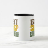 Mug Mangez le sommeil Kickboxing 1 (Centre)