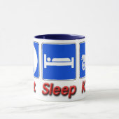 Mug Mangez le sommeil KLR (Centre)