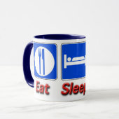 Mug Mangez le sommeil KLR (Devant gauche)