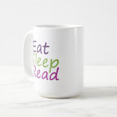 Mug Mangez le sommeil lu (Devant gauche)
