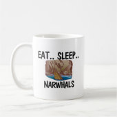 Mug Mangez le sommeil NARWHALS (Gauche)
