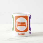 Mug Mangez le sousaphone de jeu de sommeil (Centre)