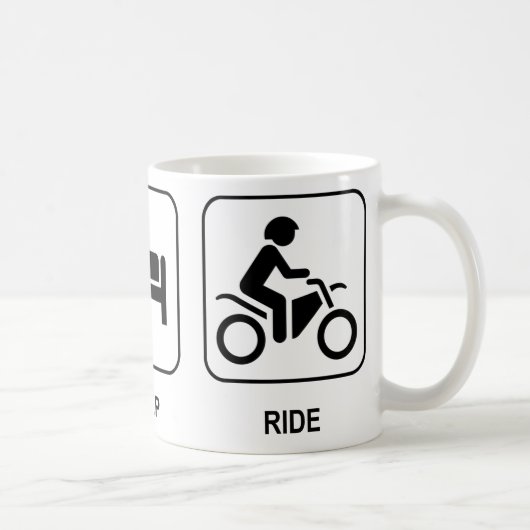 Mug Mangez le tour de sommeil (Droite)