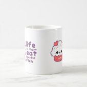 Mug Mangez les petits gâteaux souvent (Centre)