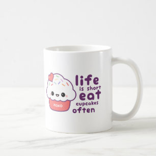 Mug Mangez les petits gâteaux souvent