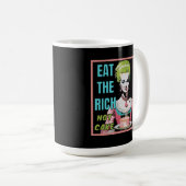 Mug Mangez les riches, pas le gâteau (Devant droit)