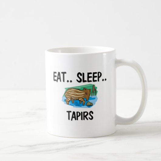 Mug Mangez les TAPIRS de sommeil (Droite)
