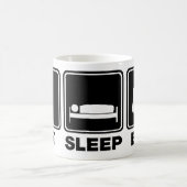 Mug Mangez l'oiseau de sommeil (les poubelles) (Centre)