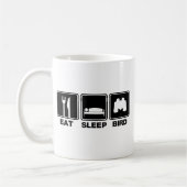 Mug Mangez l'oiseau de sommeil (les poubelles) (Gauche)
