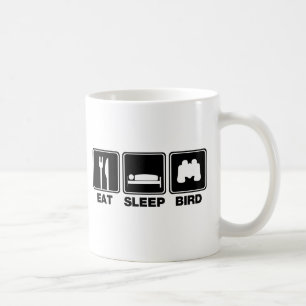 Mug Mangez l'oiseau de sommeil (les poubelles)