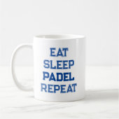 Mug mangez padel de sommeil répéter padel joueur simpl (Gauche)