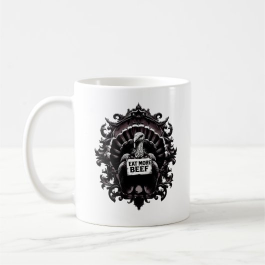 Mug Mangez plus de boeuf 06 (Gauche)