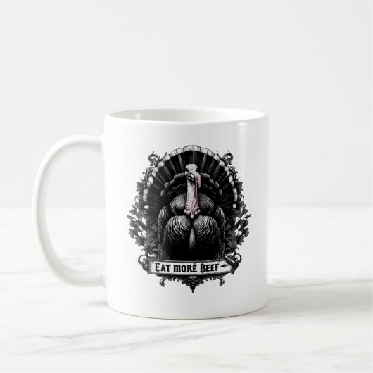 Mug Mangez plus de boeuf 07 (Gauche)