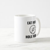 Mug Mangez plus de Hole Foods (Devant droit)