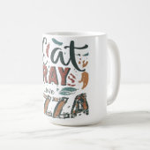 Mug Mangez, Priez, Pizza D'Amour (Devant droit)