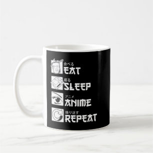 Mug Mangez Sleep Anime Repea, Anime Manga Hommes Femme
