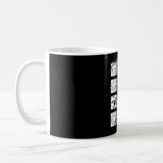 Mug Mangez Sleep Anime Répéter l'idée cadeau Cosplayer (Gauche)