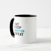 Mug Mangez Sleep Badminton Répéter le lecteur Shuttlec (Devant gauche)