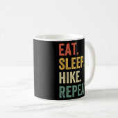 Mug Mangez Sleep Hike Répéter Hiker Randonnée (Devant droit)