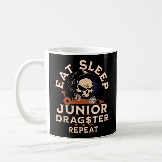 Mug Mangez Sleep Junior Dragster Répéter Skull Jr Drag (Gauche)