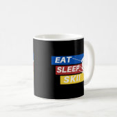 Mug Mangez Sleep Skii Baby (Devant droit)