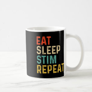 Mug Mangez Sleep Stim Répétez Sensibilisation sur l'au