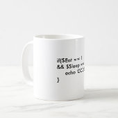 Mug Mangez. Sommeil. Code (Devant gauche)